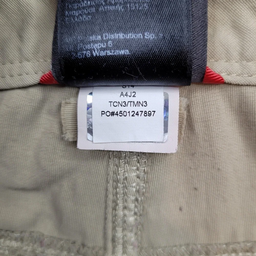 The North Face Cargo Shorts Mens 32 Tan Nylon Hiking Outdoor‎ TCN3/TMN3 A4J2
